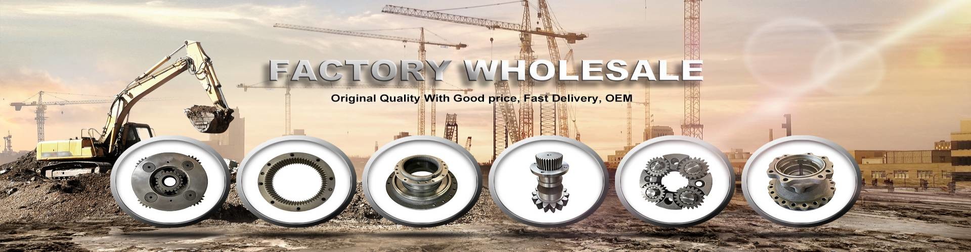 kualitas Gearbox Excavator pabrik